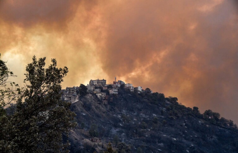 Incendie en AlgÃ©rie