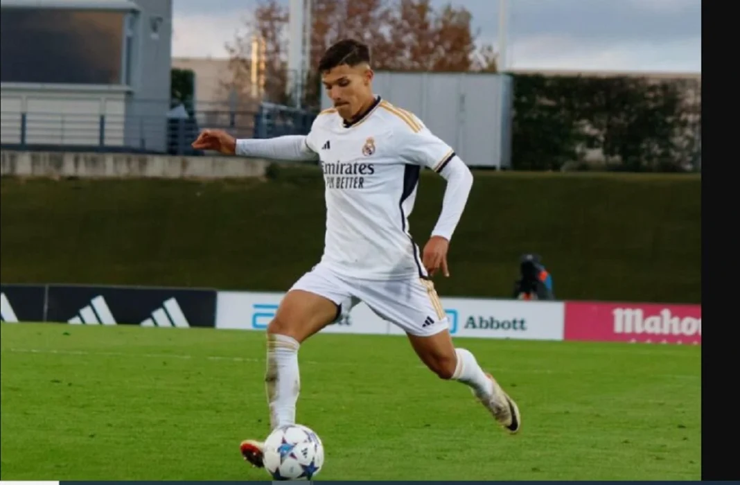 Le joueur du Real Madrid, Youssef Enriquez Lekhedim, alias Yusi